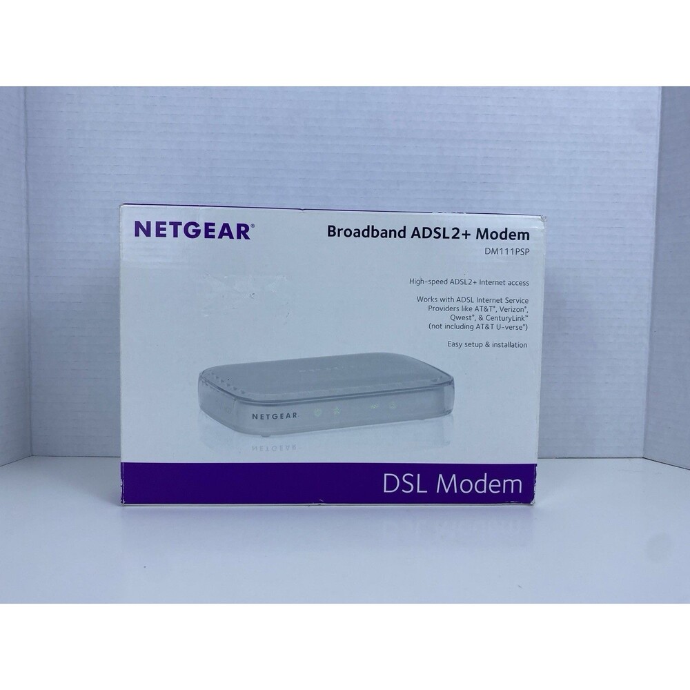 NETGEAR Broadband ADSL2+ Modem DM111PSP DSL Modem - Picture 9 of 9